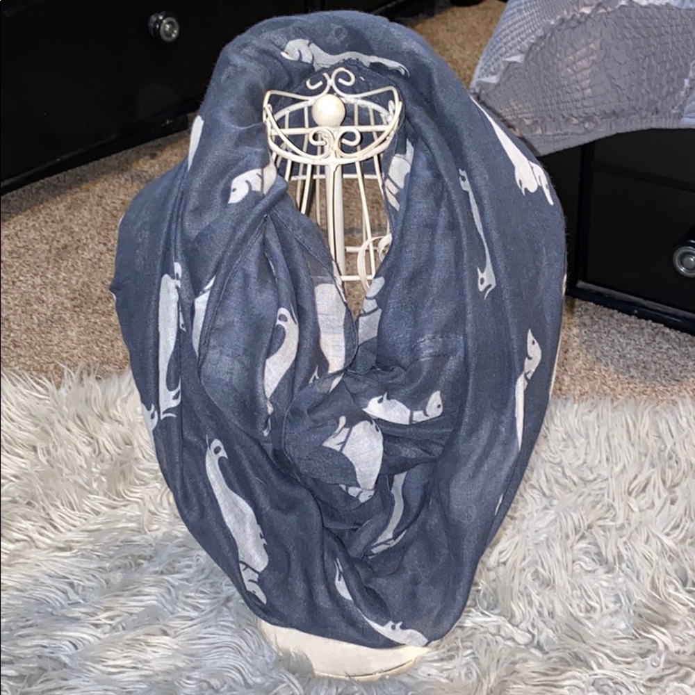 Dachshund print infinity scarf!